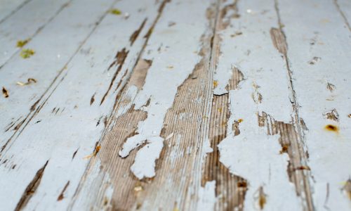 deck painting scrape lose paint